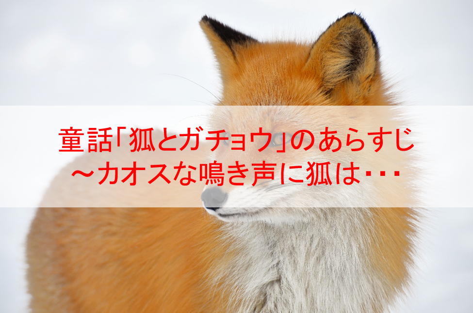 童話 狐とガチョウ のあらすじと考察 カオスな鳴き声に狐は Eoの童話の部屋